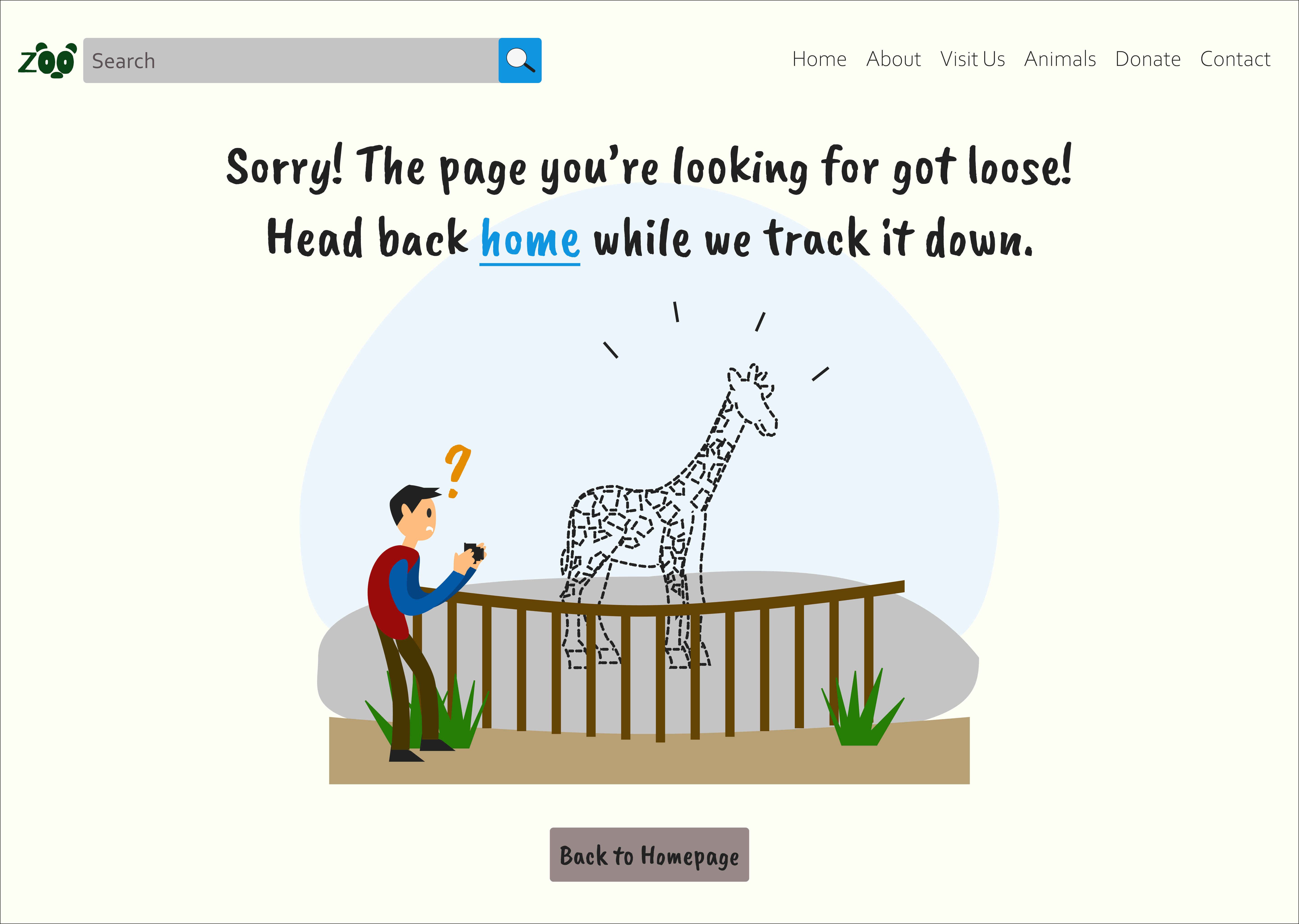 zoo 404 page